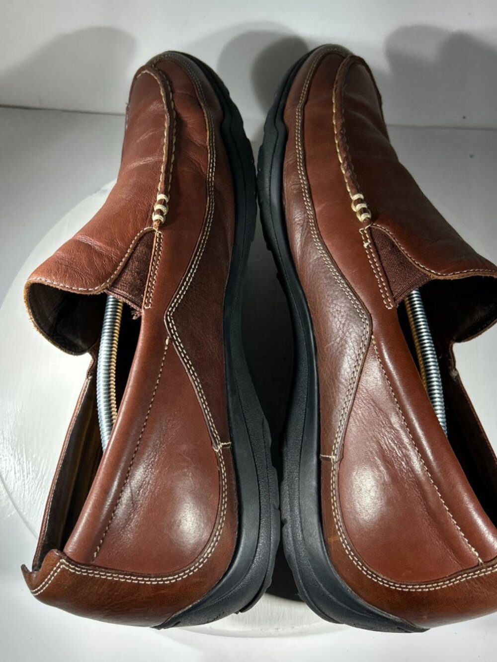 Cole Haan Tucker Venetian Mens Loafers Slip On Leather Shoes Size 15 M Brown CH - Picture 7 of 12
